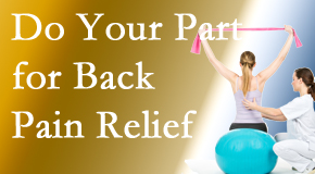Chiropractic Spine Sports And Rehabilitation calls on back pain sufferers to participate in their own back pain relief recovery. 