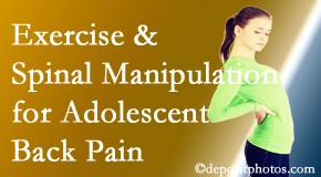 Chiropractic Spine Sports And Rehabilitation uses Tonawanda chiropractic and exercise to relieve back pain in adolescents. 