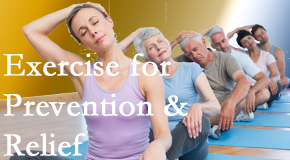 Chiropractic Spine Sports And Rehabilitation recommends exercise as a key part of the back pain and neck pain treatment plan for relief and prevention.