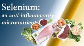 Chiropractic Spine Sports And Rehabilitation shares information on the micronutrient, selenium, and the detrimental effects of its deficiency like inflammation.