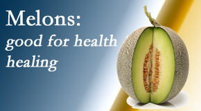 Chiropractic Spine Sports And Rehabilitation shares how nutritiously valuable melons can be for our chiropractic patients’ healing and health.