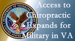 Tonawanda chiropractic care helps relieve spine pain and back pain for many locals, and its availability for veterans and military personnel increases in the VA to help more. 