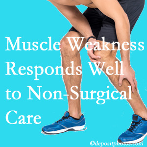  Tonawanda chiropractic non-surgical care manytimes improves muscle weakness in back and leg pain patients.