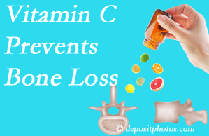  Chiropractic Spine Sports And Rehabilitation may suggest vitamin C to patients at risk of bone loss as it helps prevent bone loss.