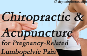 Tonawanda chiropractic and acupuncture may help pregnancy-related back pain and lumbopelvic pain.