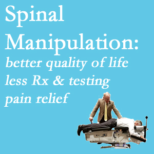 The Tonawanda chiropractic care provides spinal manipulation which research is describing as beneficial for pain relief, improved quality of life, and decreased risk of prescription medication use and excess testing.