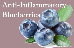Chiropractic Spine Sports And Rehabilitation presents the powerful effects of the blueberry including anti-inflammatory benefits. 