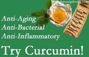 Pain-relieving curcumin may be a good addition to the Tonawanda chiropractic treatment plan. 