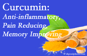 Tonawanda chiropractic nutrition integration is important, especially when curcumin is shown to be an anti-inflammatory benefit.