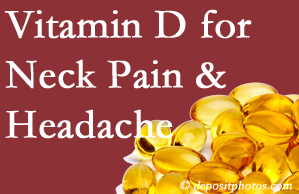 Tonawanda neck pain and headache may gain value from vitamin D deficiency adjustment.
